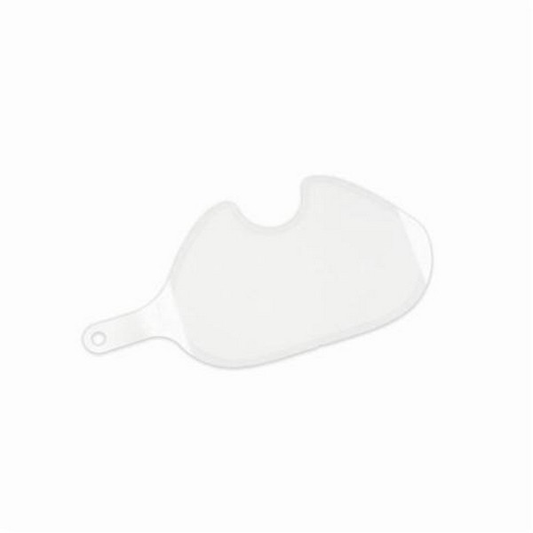 Stacked Lens Cover, Series: FF Series, For Use With: FF-401, FF-402 and FF-403 Ultimate FX Full Facepiece Reusable Respirators, Polyester, White