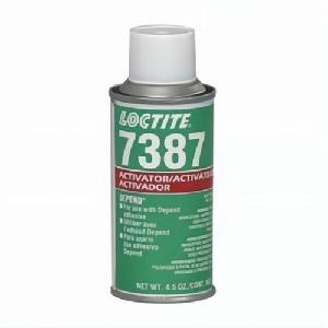 Adhesive Activator, Very Low Viscosity, Series: Depend SF 7387™, Aerosol Can Container, 4.5 oz Container, Amber, 0.76939999999999997 Specific Gravity, 645.1 g/L VOC, 1 to 2 cPs at 20 °C Viscosity