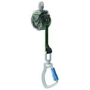 Personal Fall Limiter, 1-Leg Mini, 400 lb Load, 6 ft Length, Aluminum Line, Specifications Met: ANSI Z359.14, CSA Z59.2.2