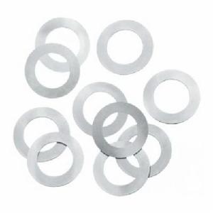 Arbor Shim Kit, Full Hard Steel/Low Carbon, 0.001 in Minimum Thickness, 1/8 in Max Thickness, 19 Piece