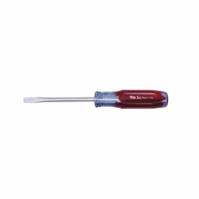 Screwdriver, Heavy-Duty, Alloy Steel, Polsihed Chrome