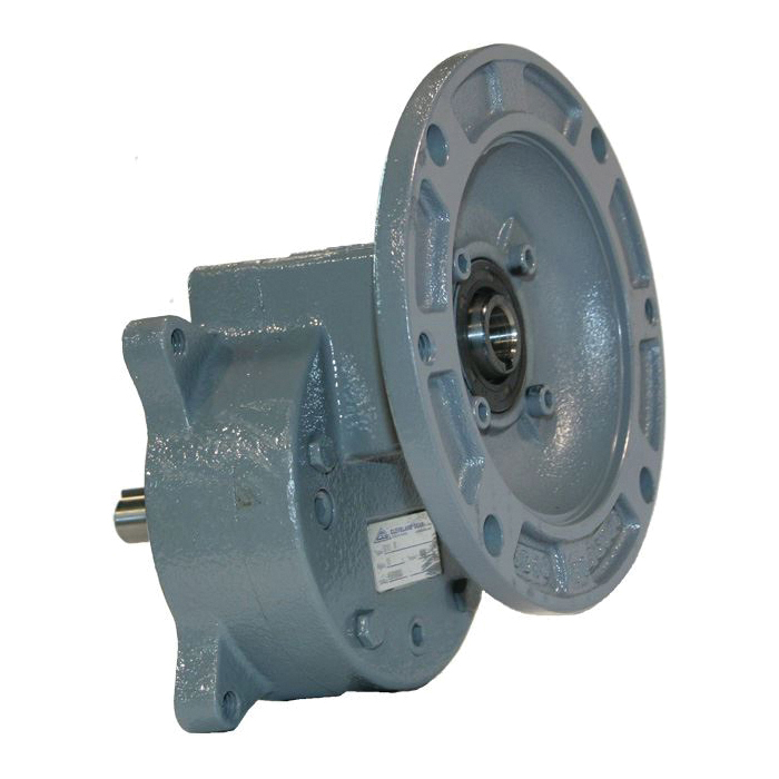 Inline Helical Ratio Multiplier, Series: RM Series, 2:1 Gear Ratio, 1.8 hp Input/1.76 hp Output, Flange Input, Flange Output, Size 1 Input, Size 1 Output, 875 RPM Maximum Output, 1750 RPM Maximum Input, 127 in-lb Torque, 3/16 in Keyway, Synthetic Oil Lubrication, Cast Iron, 7.31 in H