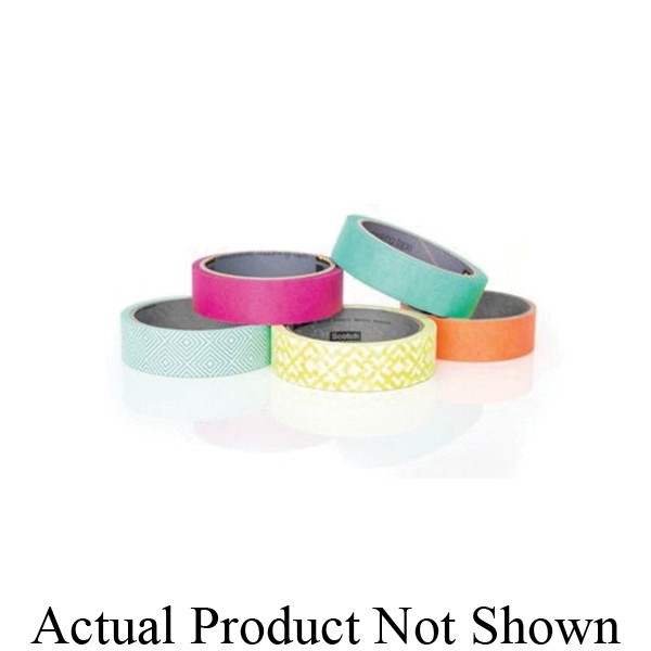 Masking Tape, Expressions, 20 yd Length, 0.94 Inch Width, Yellow, 3 Inch Diameter Core, 350 °F Maximum Operating