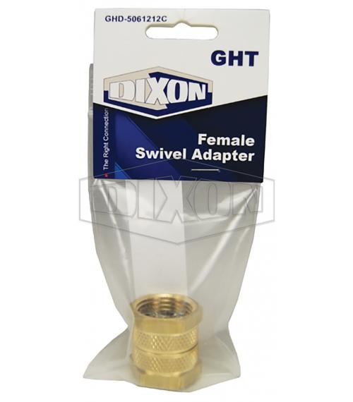 Fitting, Series: GHD, Fitting/Connector: Adapter, 1-3/16 in Hex, Brass, 1.32 in L Dimensions