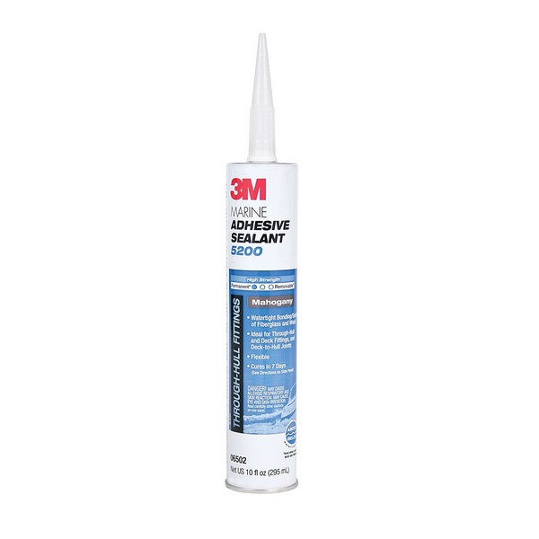 Adhesive Sealant, Marine, Cartridge Container, 0.1 gal Container, Polyurethane Base
