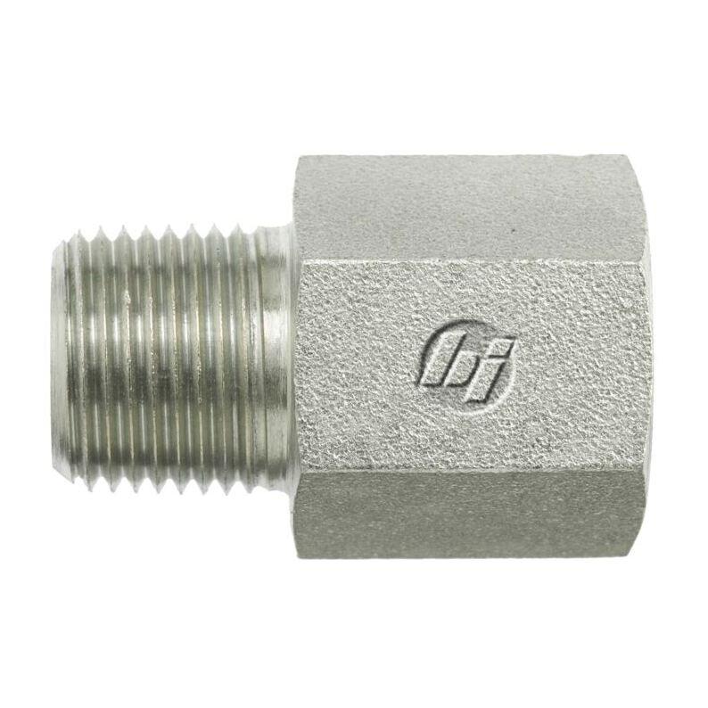 Hydraulic Expander, Series: 5405, 1/8 x 1/4 Nominal, Male NPTF x Female NPTF End Style, 0.750 in Hex, 1.21 in Length, 6000 psi Pressure, Stainless Steel, 1.21 in L Dimensions