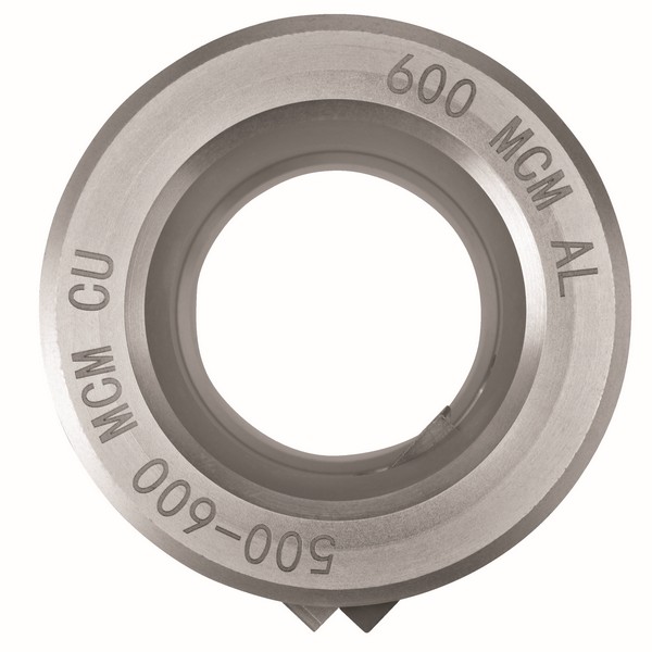 Cable Stripper Bushing, Quick-Release, For Use With: DCE151 Cordless Cable Stripper, Specifications: 600 kcmil THHN Aluminum, 500 to 600 kcmil Copper Cable, 0.996 in ID 80 mil THK Jacket