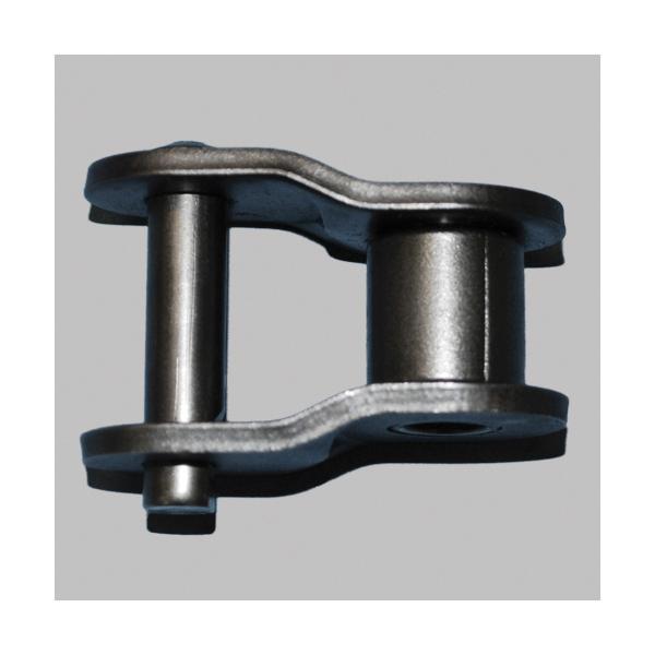 Offset Link, 1 Inch Pitch, Chain 80, Cottered, Carbon Steel
