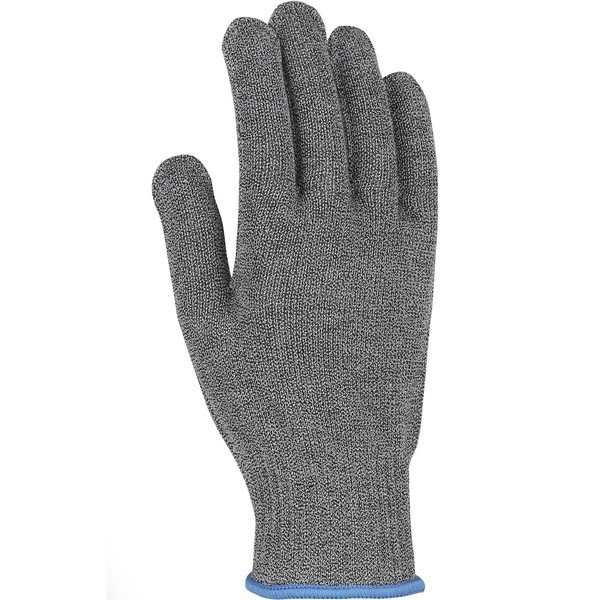 Cut-Resistant Gloves, High Performance Mediumweight, Series: C6, S Size, Fiber/Stainless Steel Palm, Synthetic Fiber/Stainless Steel, Gray/Orange, Seamless Knitwrist Cuff, ANSI Cut-Resistance Level: A7, Resists: Cut