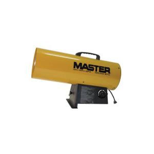 Gas Forced Air Torpedo Heater, 125000 Btu/hr., 120 VAC, 0.8 A, 60 Hz, 1/9 hp, 400 cfm, Liquid Propane, Steel, Yellow, 26 in L x 9 in W x 15 in H, Import