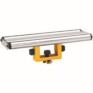 Roller Work Support, For Use With: DW723, DWX723 and DWX724 Milter Saw Stand, Silver, 4-1/4 to 6 in H x 15 in W