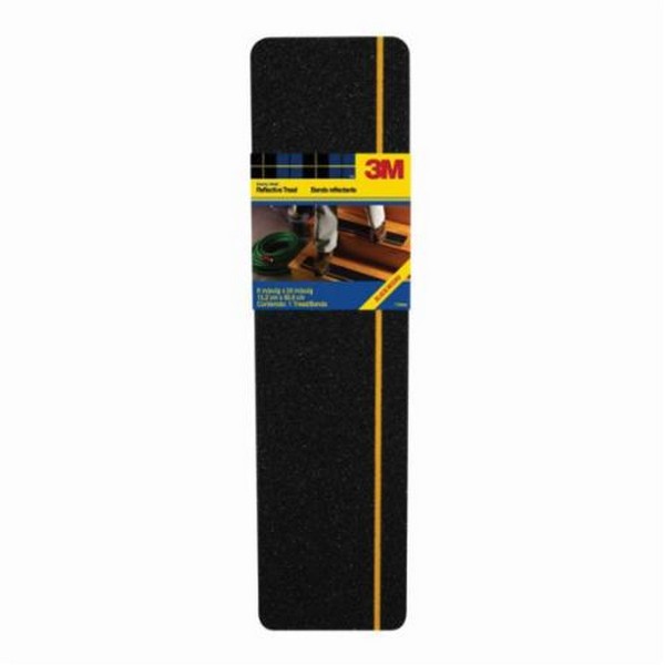 Slip-Resistant Reflective Tread, General Purpose, 24 Inch Length, 6 Inch Width, Dry Surface