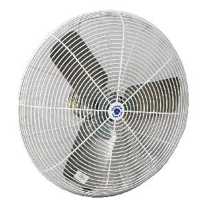 Air Circulator Fan, 1-Phase Fixed, 3000 to 4050 cfm, 1100 RPM Speed, 1/4 HP Power, 115 VAC, 2.9/1.6 A, 60 Hz Frequency, 2 Speed, 3 Blades, 17.7 cfm/W Air Flow Efficiency, Direct Drive Control, Aluminum Blade, Powder Coated Steel Housing Material, Cei