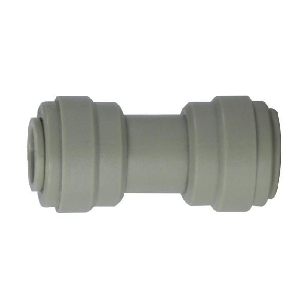 Union Connector, Fitting/Connector Type: Connector, 3/8 Inch Nominal, Push-In, 0 to 150 psi, 33 to 140 °F, Plastic