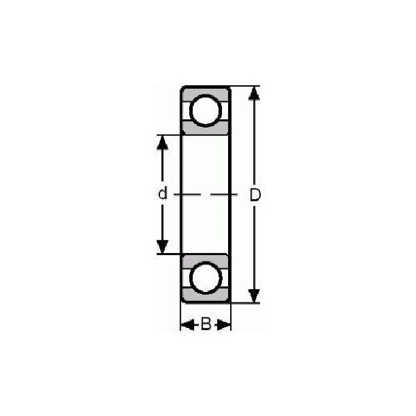 Ball Bearing, Deep Groove, 110 mm Bore, 140 mm Outside Diameter, 1 Rows, 16 mm Width, Open Closure, Steel Cage