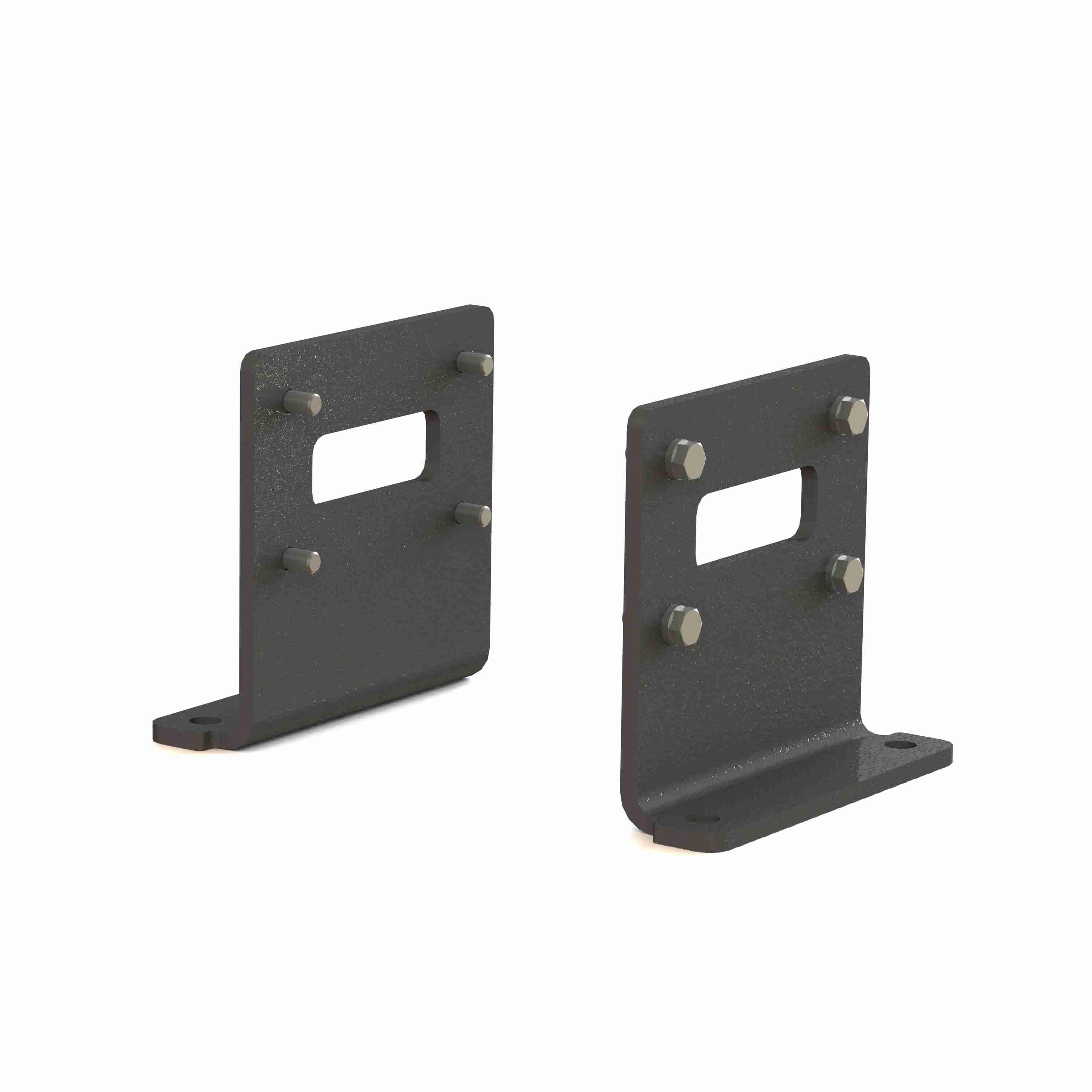 Vertical Side Mounting Kit, For Use With: W420 Series Model 421, 422, 424, 425 Single Reduction Worm Gear Reducer, Specifications: 1/2 Inch Thickness, Steel