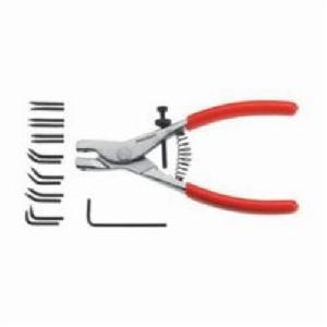 Retaining Ring-Clip Plier, 5/16 to 2-1/2 in Nominal Capacity, Smooth Jaw, Full Polished, Cushion Grip Handle, PVC Handle, 7-9/32 in Overall Length