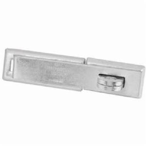 Bar Hasp, Heavy Duty Straight, 1-3/4 in Width, 7-1/4 in Length, 7/16 in Shackle Diameter, Hardened Steel, Zinc Plated
