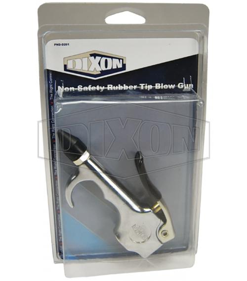 Gun, Bare Tool/Kit: Bare Tool, Rubber Tip, 1/4 in Thread, Zinc Die Cast, Chrome Plated