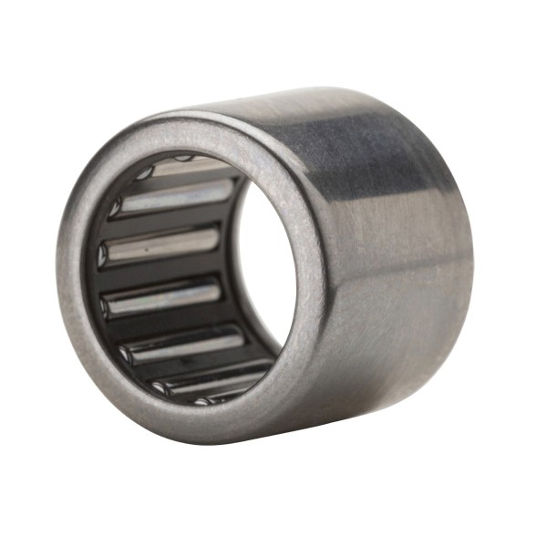 Needle Roller Bearing, Drawn Cup, Series: HK Series, 12 mm Bore Dia, 18 mm Outside Dia, 1 Row, 12 mm W, Open Closure, 7300 N, Steel Bearing, Steel Cage, 13000 rpm Grease/20000 rpm Oil Maximum, -40 to 120 °C
