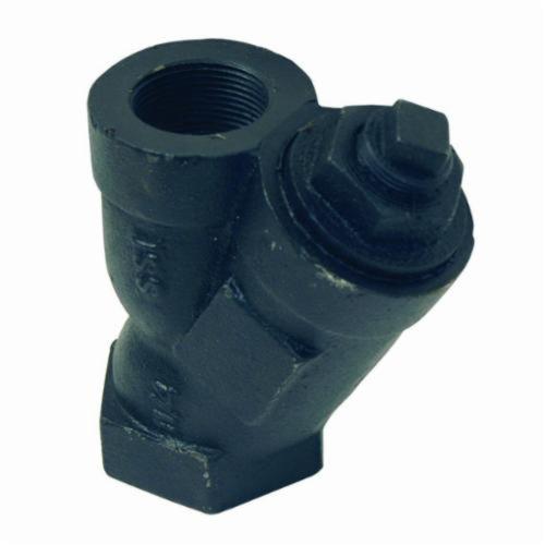 Y-Line Strainer, 1 Inch Nominal, FNPT Connection, Graphite Softgoods, Cast Iron Body