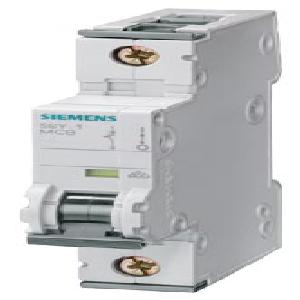 Miniature Circuit Breaker, 230/400 VAC, 6 A, 50/60 Hz Frequency, 10 kA Interrupt, 5SY Frame, Class B Trip, 1 Pole, Line/Load Side Connection, 14 to 4 AWG Wire, IP20 Enclosure, DIN Rail Mounting, -25 to 55 °C, 18 mm W x 76 mm D x 90 mm H Dimensions
