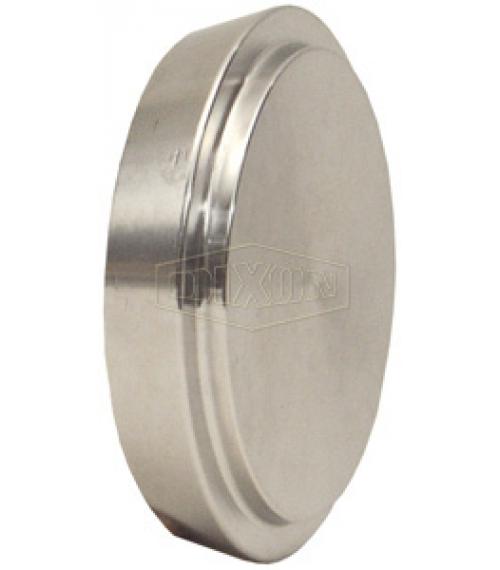 Fitting, Blank, Series: 16AMP, Fitting/Connector: Cap, 1-1/2 in Nominal, Tube End Style, 316 Stainless Steel, 13 mm D Dimensions