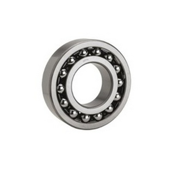 Self-Aligning Ball Bearing, Cylindrical Bore, Series: 12 Series, 20 mm Bore Dia, 47 mm Outside Dia, 2 Rows, 14 mm W, Open Closure, 10000 N, High Carbon Chrome Steel Bearing, Nylon Cage, 14000 rpm Grease/17000 rpm Oil Maximum, -40 to 120 °C