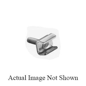 Rail Clip, Heavy Duty, Series: 018, 1-1/4 Inch Length Bolt, 5/16 Inch Thread, 17 ft-lb Torque, 13 ga, Stainless Steel, 1 Inch Length x 0.85 Inch Height