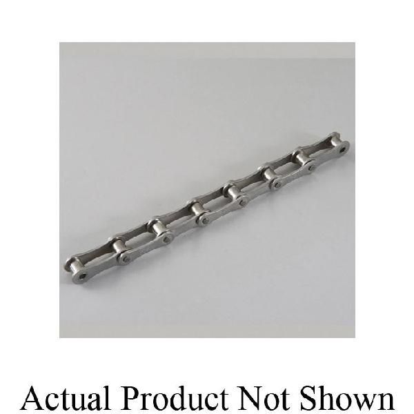 Offset Link, Double Pitch Standard, C2040AS Chain, 1 in Pitch, 0.717 in Overall Width, 0.156 in Pin Dia, 0.472 in H Link Plate, 0.059 in THK Link Plate, 600 Stainless Steel