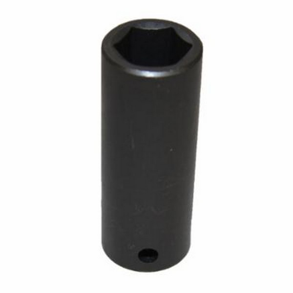 Power/Impact Socket Wrench, Measurement System: SAE, 1/2 Inch Drive, Impact Socket, 9/16 Inch Socket, 3-1/4 Inch Overall Length, 15/16 Inch Drive End Width, Alloy Steel