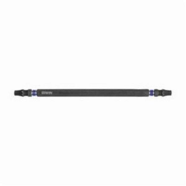 Impact Double Ended Bit, Heavy Duty, T27 Point, Torx® Point, 6 in Overall Length, 1/4 in Drive/Shank, Cold Forged High Grade Steel, Black Oxide