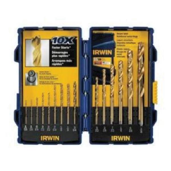 Rotary Percussion Drill Set, Series: SpeedHammer Power™, Imperial System of Measurement, 5/32 in Minimum Drill Bit Size, 1/2 in Maximum Drill Bit Size, 5 Piece, Specifications: Right Hand Cut, 6 in L SDS-Plus® Shank, Carbide, Uncoated