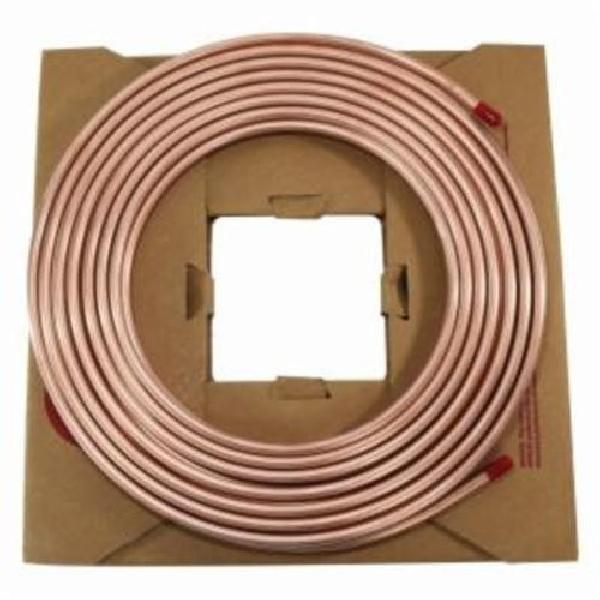 Refrigeration Tubing, 3/16 Inch Outside Diameter, 50 ft Length, 0.03 Inch Wall Thickness, 1900 psi at 100 °F Working, 32 to 400 °F, Seamless Method of Manufacture, ASTM B280 Alloy 122 Copper, Import