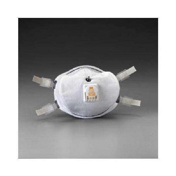 Half Facepiece Respirator, Cup Style, Standard Size, Particulate Filter Filters and Cartridges, 4-Point Suspension, White