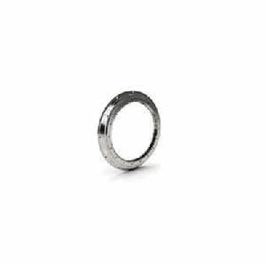 Bearings Slewing Ring Bearing, Four-Point Contact, 20.39 Inch External Diameter, 12-7/8 Inch Internal Diameter, 2.205 Inch Height, Internal Gear, Single Rows, 22700 ft-lb, Rubber Seal, 13-1/4 Inch Pitch Circle Diameter, 3/4 Inch Inside Diameter/0.688 Inch Outside Diameter Bolt Hole Diameter, 500 fpm Maximum, -40 to 140 °F