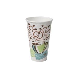 Drink Cup, Hot Insulated, Series: Products PerfecTouch®, 16 oz Capacity, Paper, Coffee Haze