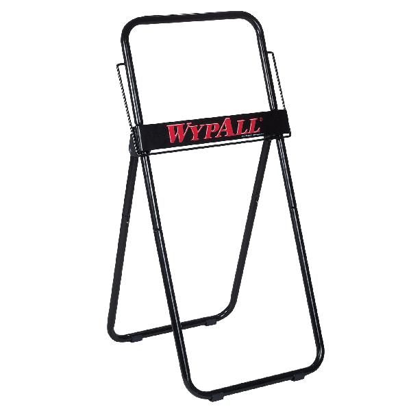 Jumbo Roll Dispenser, 33 in Overall Length, 16.8 in Overall Width, 18-1/2 in Overall Height, Floor Stand Mounting, Metal, Black