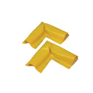 Corner Set, Standard, For Use With: Small Wheeled Carts and Hand Carts, Specifications: Triangular Berm, Open Cell Urethane Foam, -40 to 180 deg F, PVC Coated Fabric, Yellow, 12 in L x 7 in W x 4 in H Dimensions