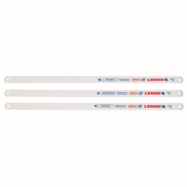 Hacksaw Assort Set, 12 in Blade Length