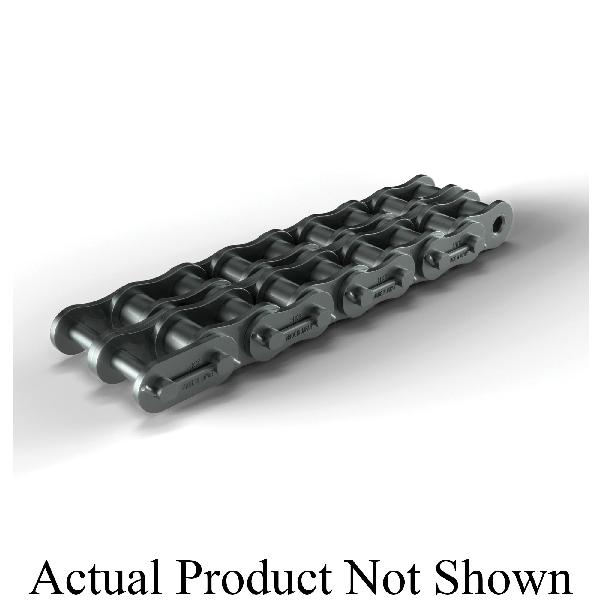 Cottered Roller Chain, 2-1/2 Inch Pitch, 200-2 Chain, Double Strand,10 Foot/Box, Carbon Steel
