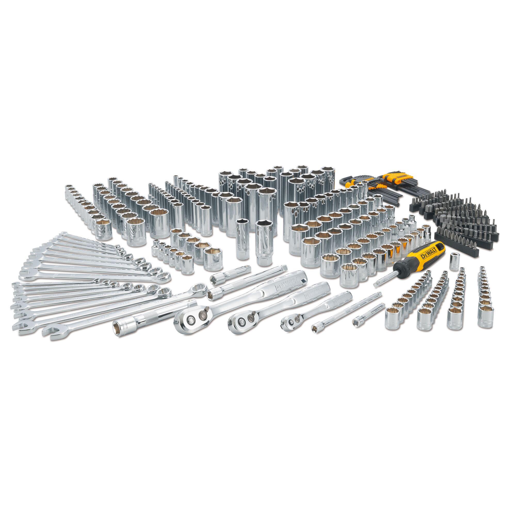 341pc Mechanics Tool Set Chrome
