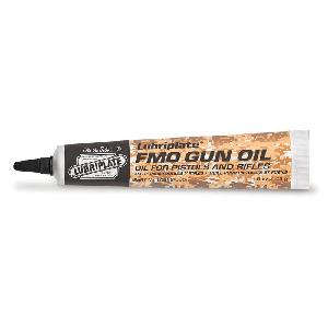 Gun Oil, High Performance, 1.5 oz Container, Tube Container, 8.5 cSt at 100 C/65 cSt at 40 C Viscosity, Food H1 Grade, -5 to 430 F, 480 F Flash Point