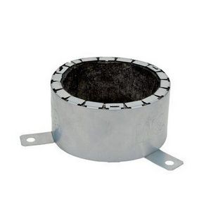Fire Barrier Pipe Collar, Finger Tab Ultra, For Pipe Size: 3 in, For Use With: Firestop 6 in Non-Metallic Pipe, Fire Rating: 3 hr, Red, Ultra Plastic