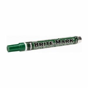 Paint Marker, General Purpose, Permanent, Medium Tip, 0 to 35 °F, 25 to 35 s Drying, Aluminum, Green