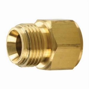 Pipe Adapter, Series: 174, Fitting/Connector Type: Adapter, 1/4 Inch Nominal, MNPSM x FNPTF, 5/8 Inch Hex, 1.12 Inch Length, 1000 psi, Brass, -65 to 250 °F, Domestic