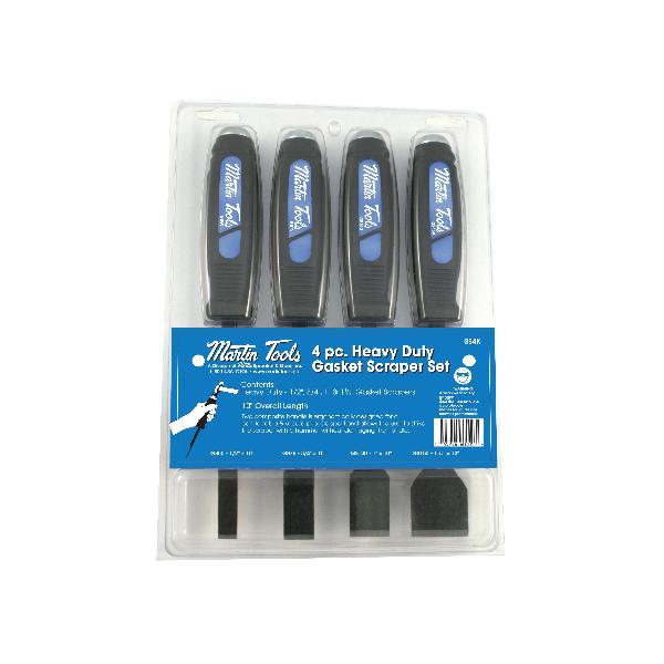 Gasket Scraper Set, Heavy Duty, Alloy Steel