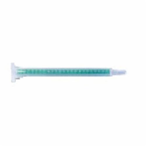 Static Mix Nozzle, Luer/Stepped-Tip Square, Specifications: 16 Elements, 5.3 mm ID x 3.25 in L, 1:1/2:1 mix ratio, For Use With: 50 mL A Style Cartridges