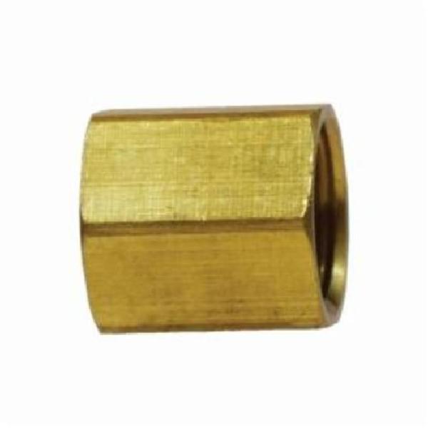 Union Internal Connector, Fitting/Connector Type: Connector, 5/16 Inch Nominal, Female Inverted Flare, 0.032 Inch Thickness, 0.56 Inch Hex, 1200 psi, -65 to 250 °F, CA360 Brass, 0.7 Inch Length, Domestic
