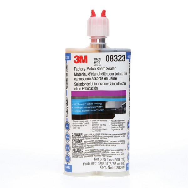 Seam Sealer, 2-Component 2-Part Factory Match, Series: Duramix™, 200 mL, Syringe/Cartridge, Viscous